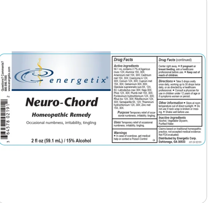 Neuro-Chord Homeopathic Remedy